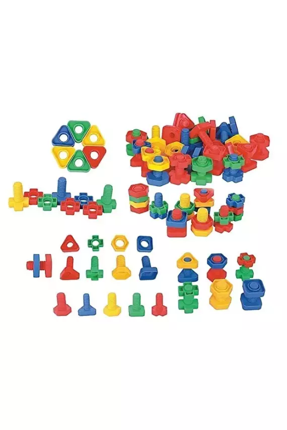 Geometrik Somun Civata Yapı Blokları Karton Kutulu - 3