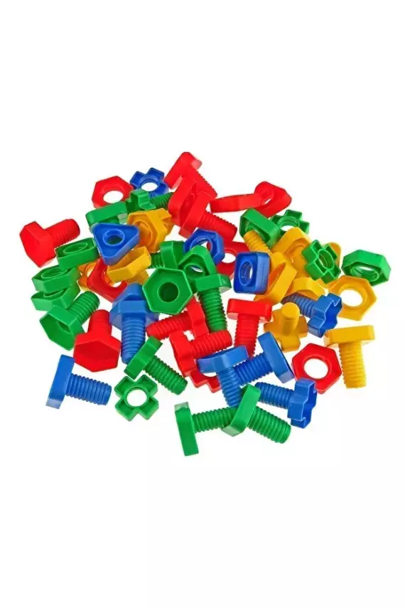 Geometrik Somun Civata Yapı Blokları Karton Kutulu - 4