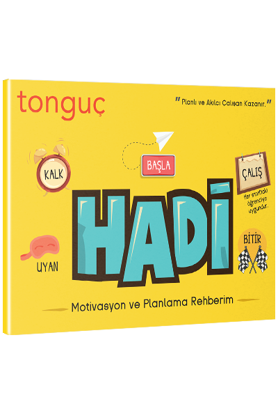 Hadi Motivasyon ve Planlama Rehberim - Tonguç Yayınları