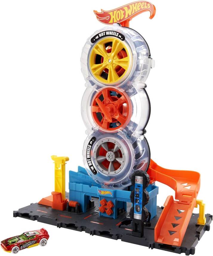 Hot Wheels City Tekerlek Kulesi Pisti Hot Wheels™ City Tekerlek Kulesi™ Oyun Seti - 3