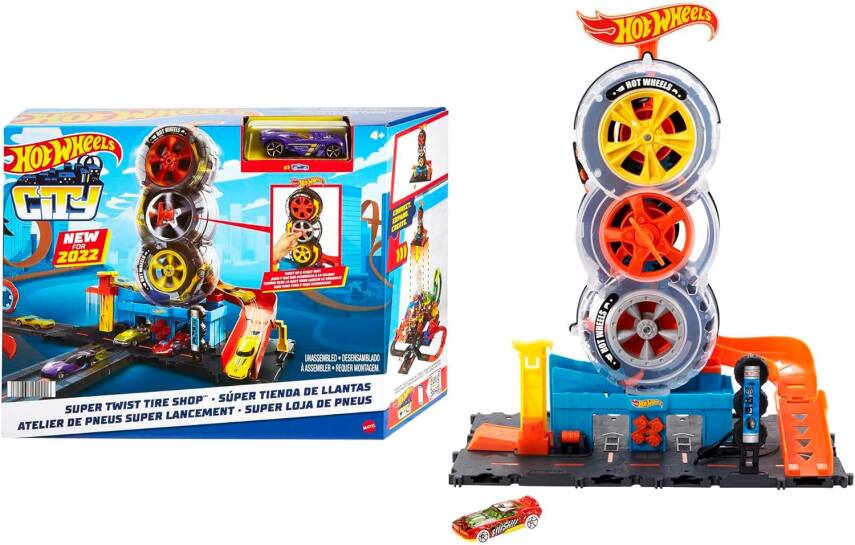 Hot Wheels City Tekerlek Kulesi Pisti Hot Wheels™ City Tekerlek Kulesi™ Oyun Seti - Hot Wheels - Mattel