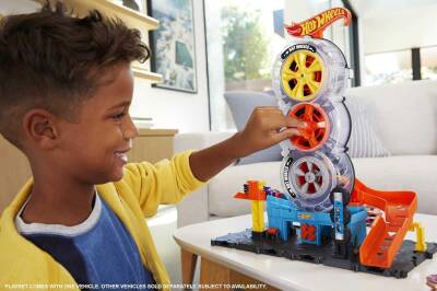 Hot Wheels City Tekerlek Kulesi Pisti Hot Wheels™ City Tekerlek Kulesi™ Oyun Seti - 4