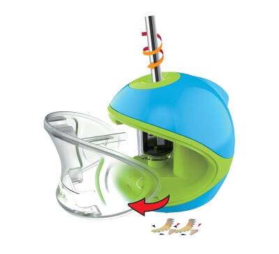 Keyroad Pilli Otomatik Kalemtraş Pembe - 3