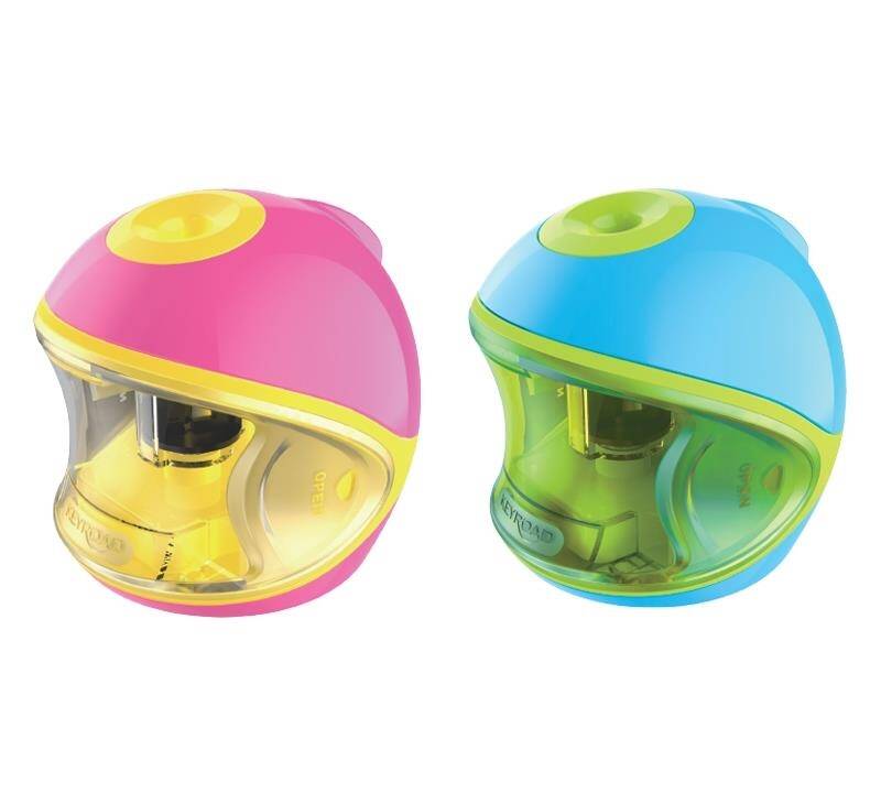 Keyroad Pilli Otomatik Kalemtraş Pembe - 2