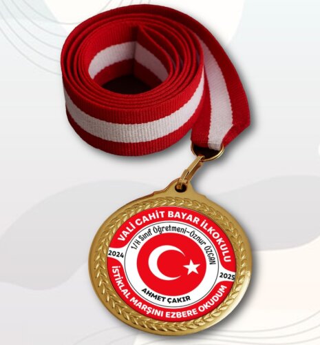 Kişiye Özel İstiklal Marşı Madalyası - okulyolum (1)