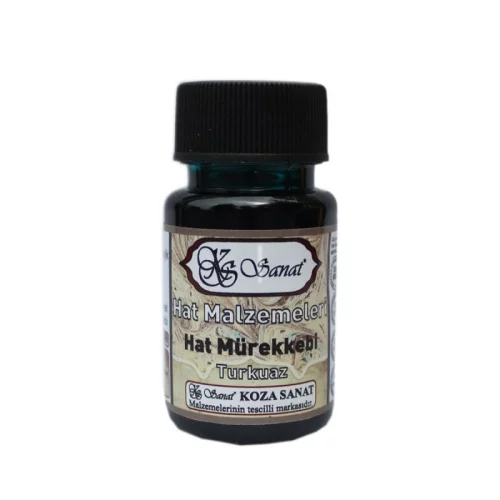 Koza Sanat Hat Mürekkebi 25cc Siyah - 1