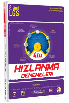 LGS 4'lü Hızlanma Denemeleri - Tonguç Yayınları