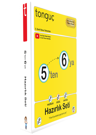 Maarif Model 2026 - 5'ten 6'ya Hazırlık Seti - Tonguç Yayınları