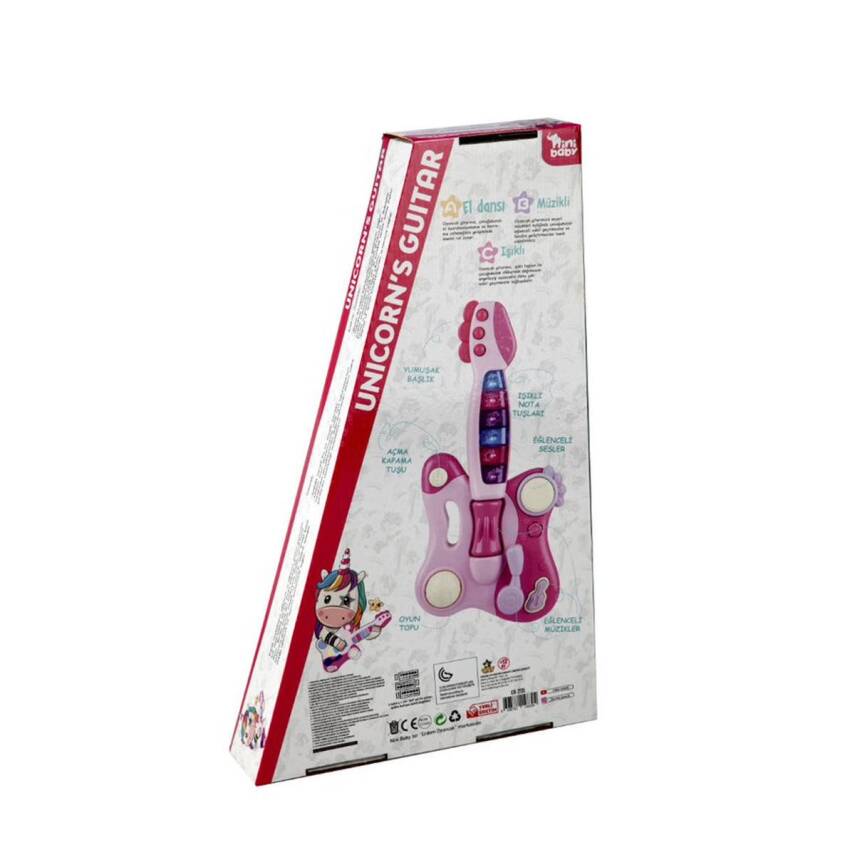 Nini Baby Gitar Unicorn Işıklı Sesli Müzikli - Erdem Oyuncak (1)