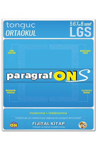 ParagrafONS Paragraf Soru Bankası - 5,6,7. Sınıf ve LGS - Tonguç Yayınları