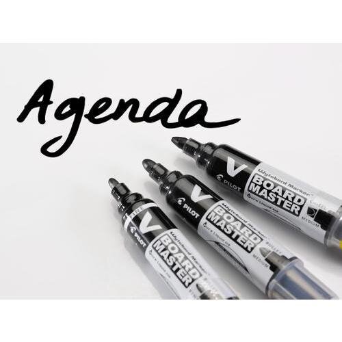 Pilot V Board Master Tahta Kalemi Kartuşlu - Siyah - 4