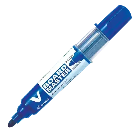 Pilot V Board Master Tahta Kalemi Kartuşlu - Mavi - 1