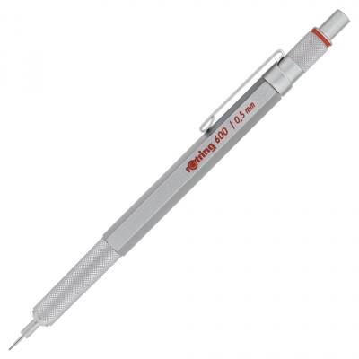 Rotring 600 Mekanik Kurşun Kalem Gümüş 0,5 mm - 1