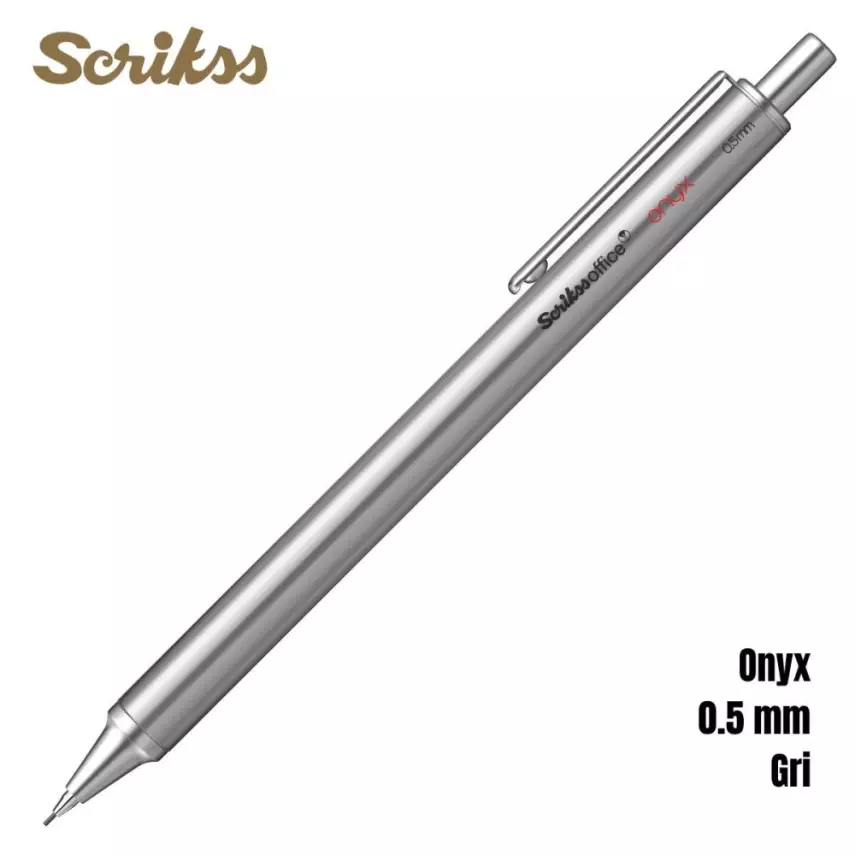 Scrikss Versatil Kalem Onyx 0.5mm Gri - 1