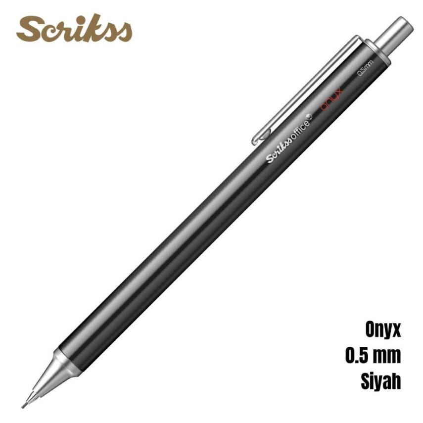 Scrikss Versatil Kalem Onyx 0.5mm Siyah - 1