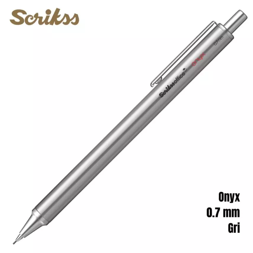 Scrikss Versatil Kalem Onyx 0.7mm Gri - 1